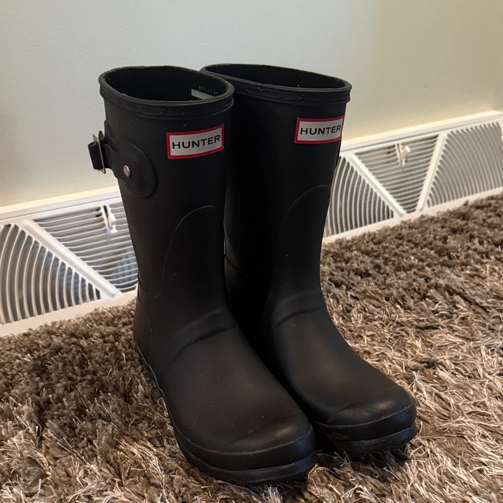 Hunter Original Rain Boots- Matte Black